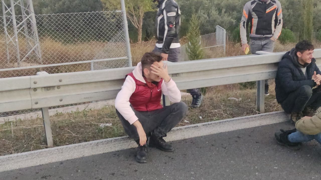 Motosiklet grubunu kahreden kaza: 2 ağır yaralı 5