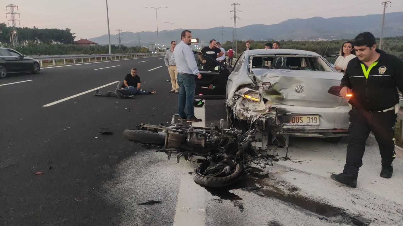Motosiklet grubunu kahreden kaza: 2 ağır yaralı 7
