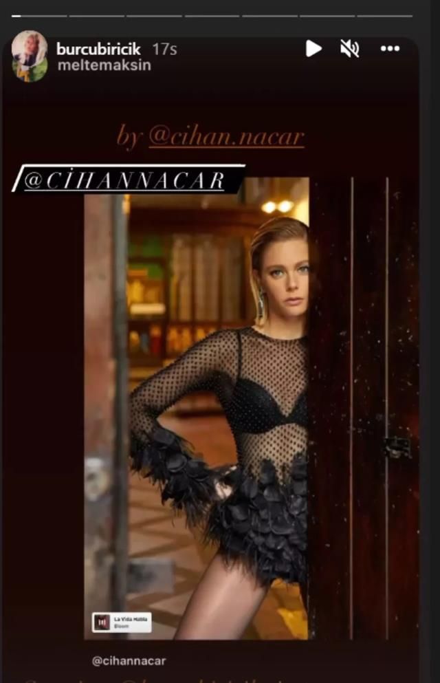 Burcu Biricik transparan pozuyla yaktı! Camdaki Kız Nalan böyle görülmedi! Siyah sütyeniyle... 2