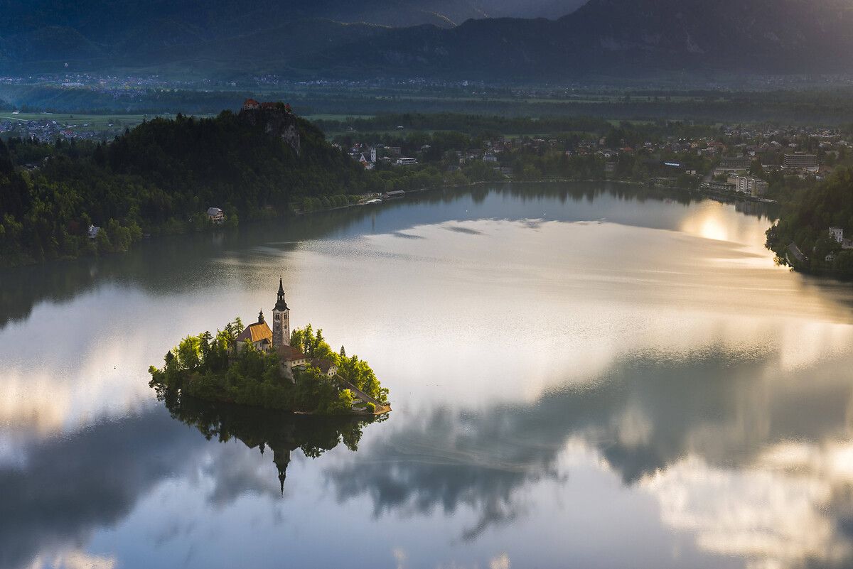 Slovenya'nın hayran bırakan doğa harikası: Bled Gölü 8