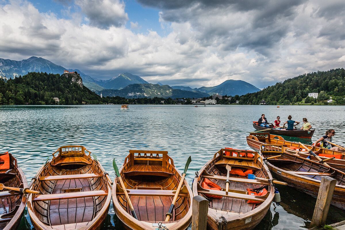 Slovenya'nın hayran bırakan doğa harikası: Bled Gölü 12