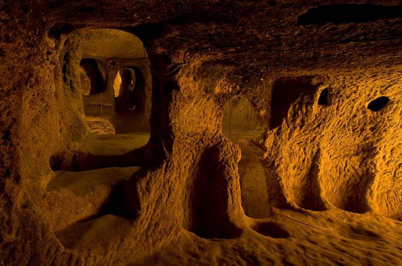 Kaymaklı Yer Altı Şehri turistleri gizemli yolculuğa çıkarıyor 1