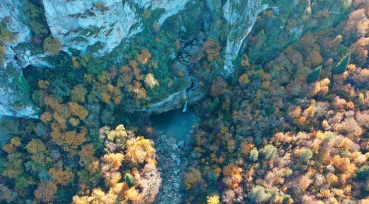 Kastamonu'dan içleri ısıtan manzara... Horma Kanyonu ve Ilıca Şelalesi sonbahar renklerine büründü 11