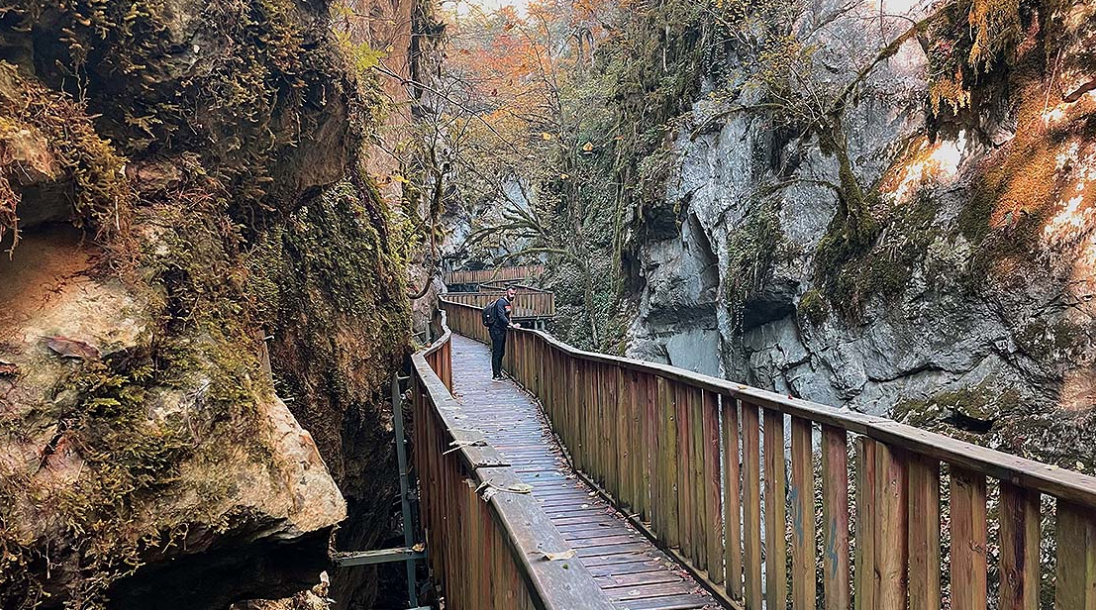 Kastamonu'dan içleri ısıtan manzara... Horma Kanyonu ve Ilıca Şelalesi sonbahar renklerine büründü 5