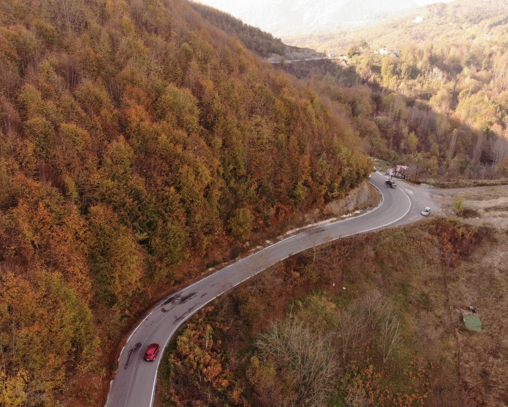 Zonguldak ormanlarındaki hazan renkleri kendine hayran bıraktırıyor 2