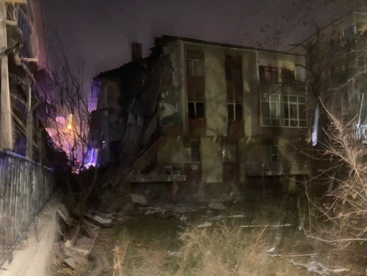 Ankara'da 3 katlı binada patlama! Bölgeden yeni görüntüler ulaştı 3
