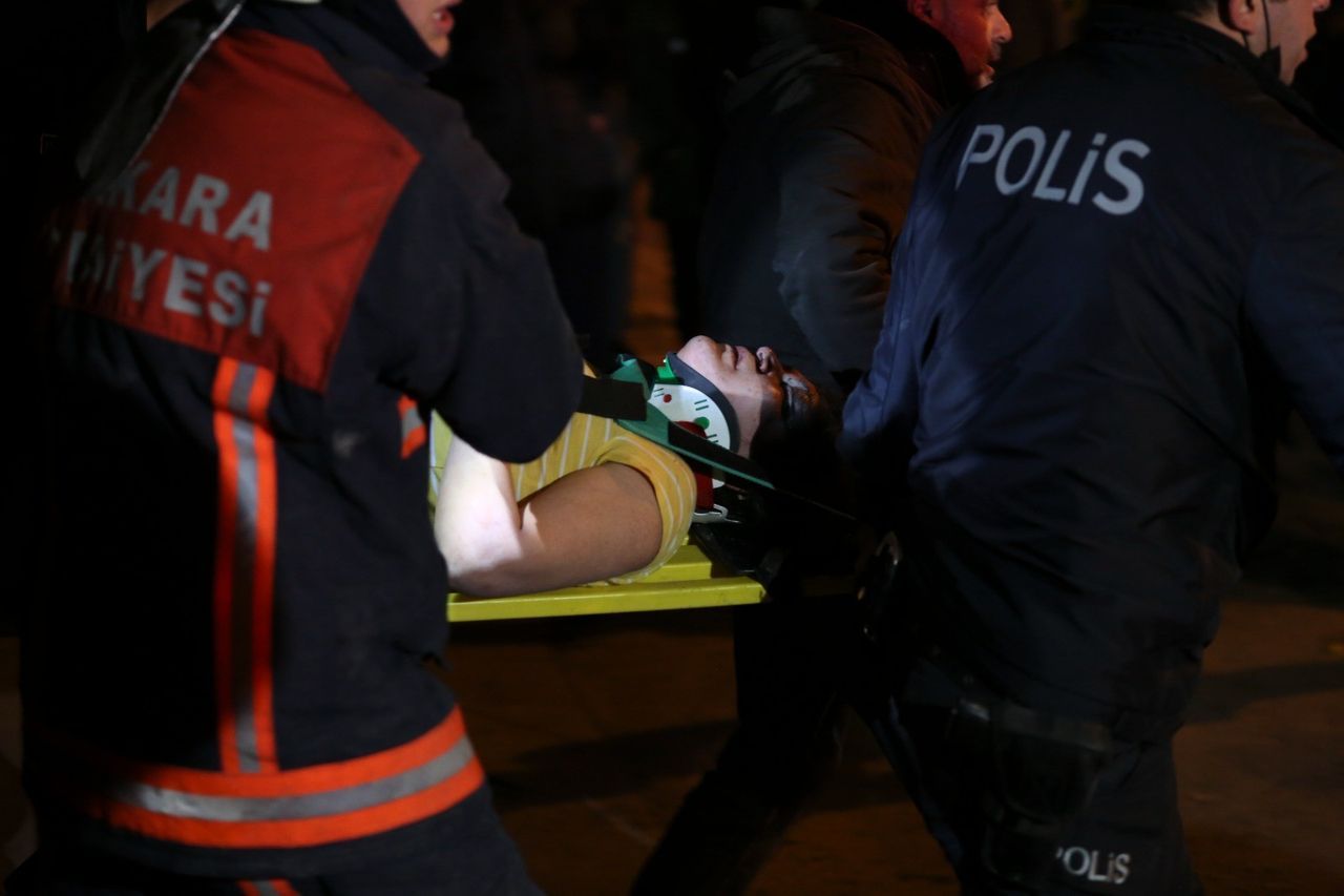 Ankara'da 3 katlı binada patlama! Bölgeden yeni görüntüler ulaştı 11