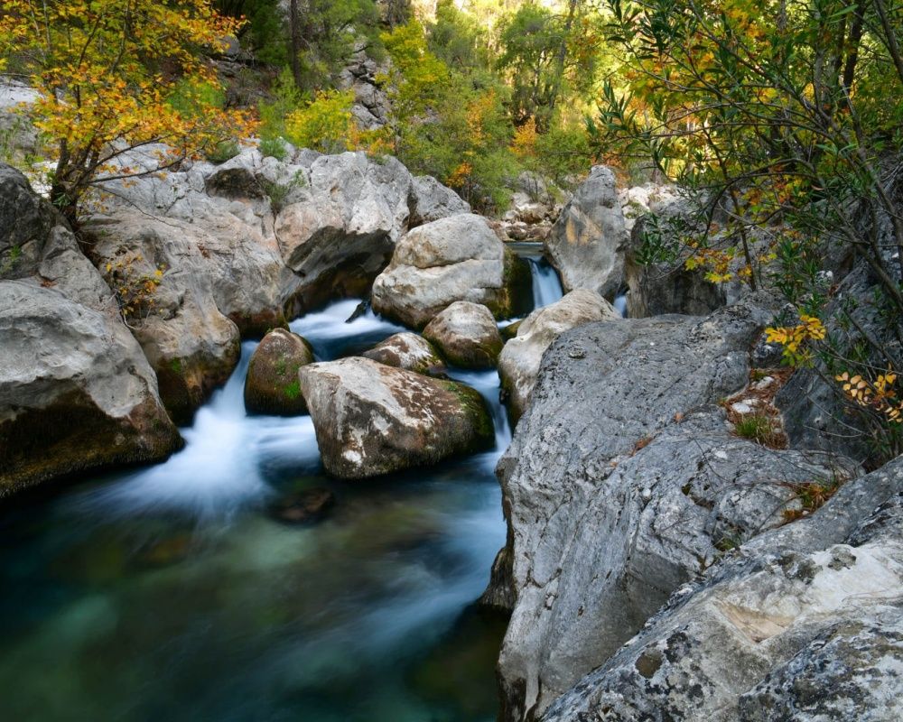 Isparta'da Yazılı Kanyon Tabiat Parkı'ndan büyüleyen manzaralar 1