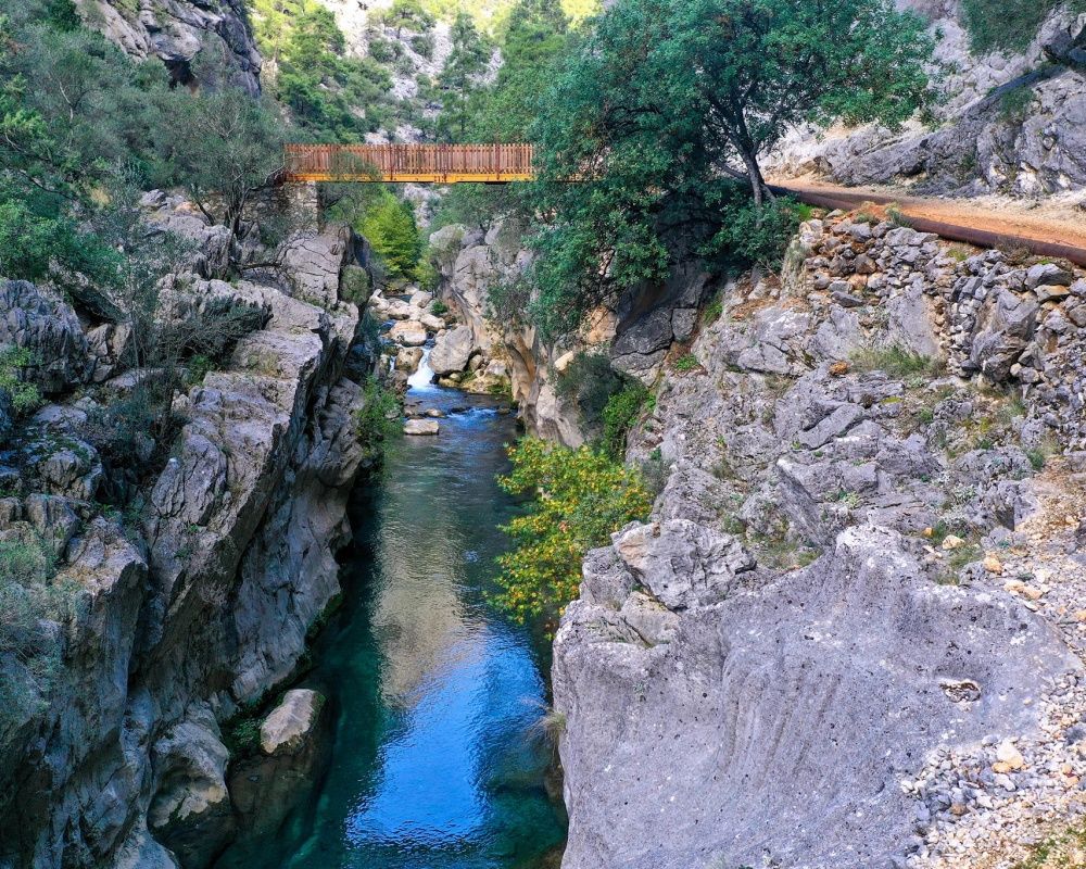 Isparta'da Yazılı Kanyon Tabiat Parkı'ndan büyüleyen manzaralar 2