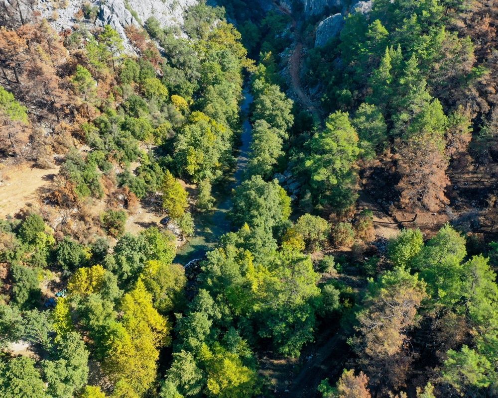 Isparta'da Yazılı Kanyon Tabiat Parkı'ndan büyüleyen manzaralar 3