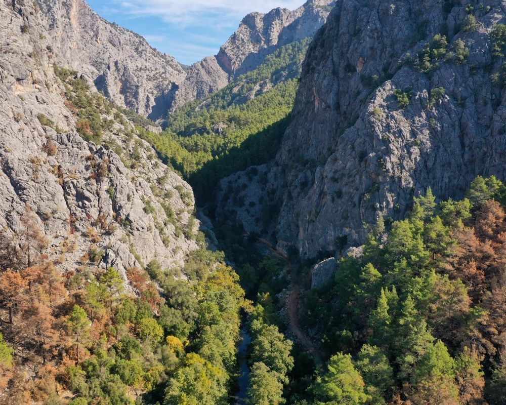 Isparta'da Yazılı Kanyon Tabiat Parkı'ndan büyüleyen manzaralar 11