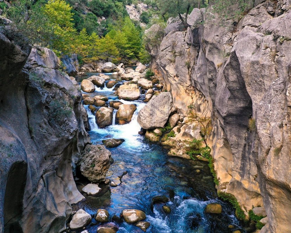 Isparta'da Yazılı Kanyon Tabiat Parkı'ndan büyüleyen manzaralar 12