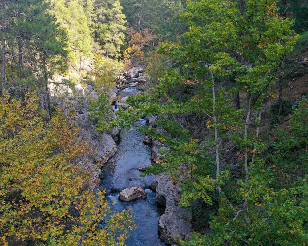 Isparta'da Yazılı Kanyon Tabiat Parkı'ndan büyüleyen manzaralar 13