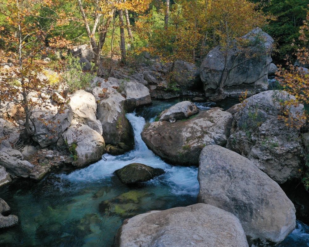 Isparta'da Yazılı Kanyon Tabiat Parkı'ndan büyüleyen manzaralar 17