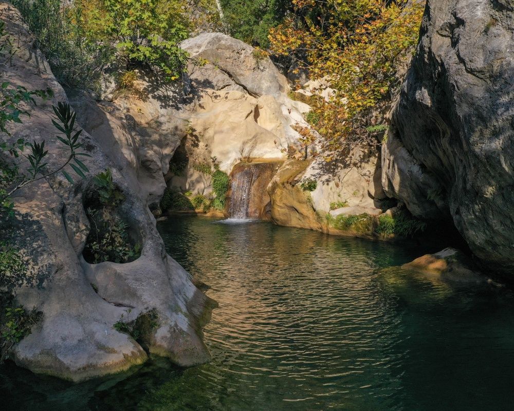 Isparta'da Yazılı Kanyon Tabiat Parkı'ndan büyüleyen manzaralar 19