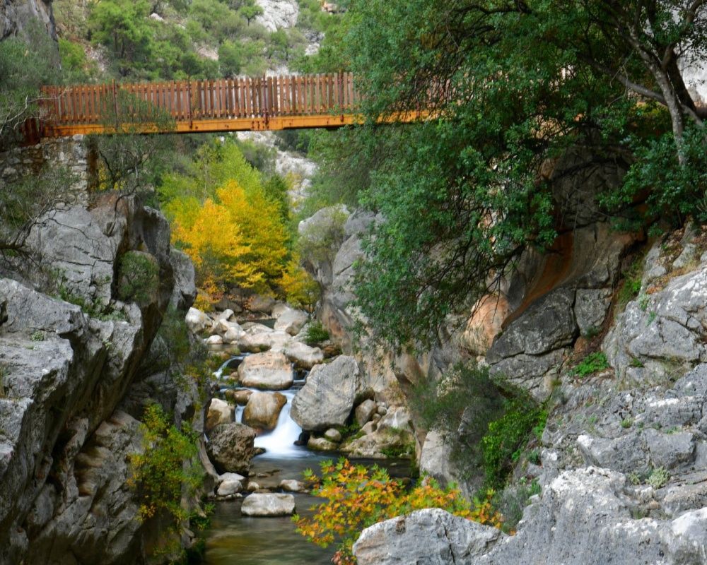 Isparta'da Yazılı Kanyon Tabiat Parkı'ndan büyüleyen manzaralar 21