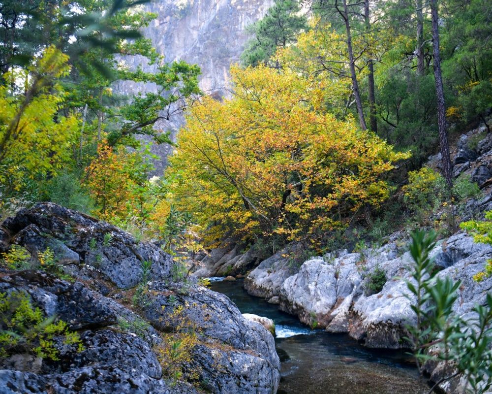 Isparta'da Yazılı Kanyon Tabiat Parkı'ndan büyüleyen manzaralar 22