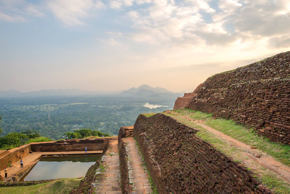 Sri Lanka'nın tarihi kaya kalesi Sigiriya görünümüyle büyülüyor 4