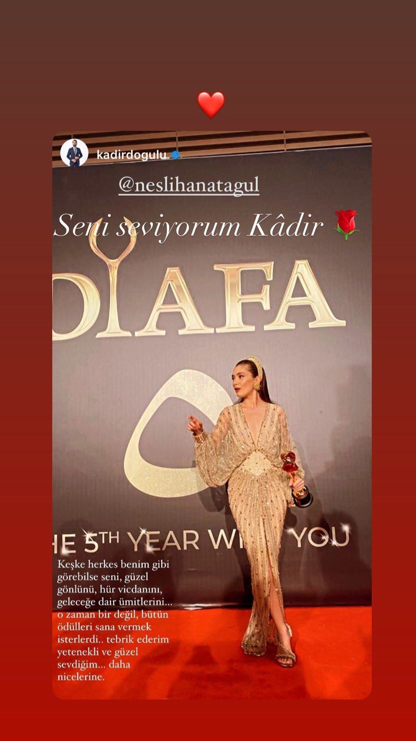 Yasak aşk iddiaları karşısında sessizliği koruyan Neslihan Atagül'den Kadir Doğulu'ya: Seni seviyorum! 3