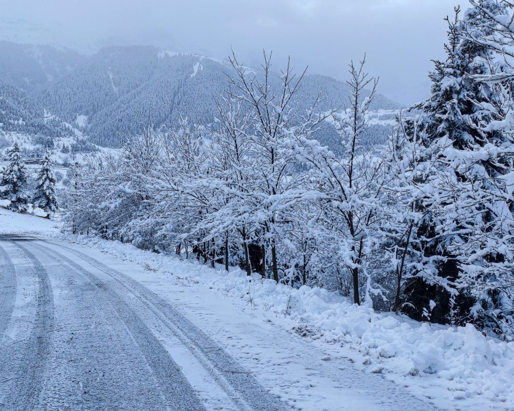 Artvin'deki doğa harikası 'sakin şehir' ünvanlı Şavşat beyaza büründü 7