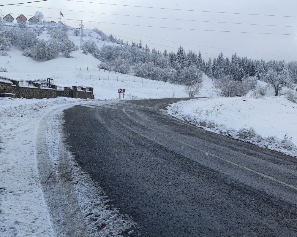 Artvin'deki doğa harikası 'sakin şehir' ünvanlı Şavşat beyaza büründü 9