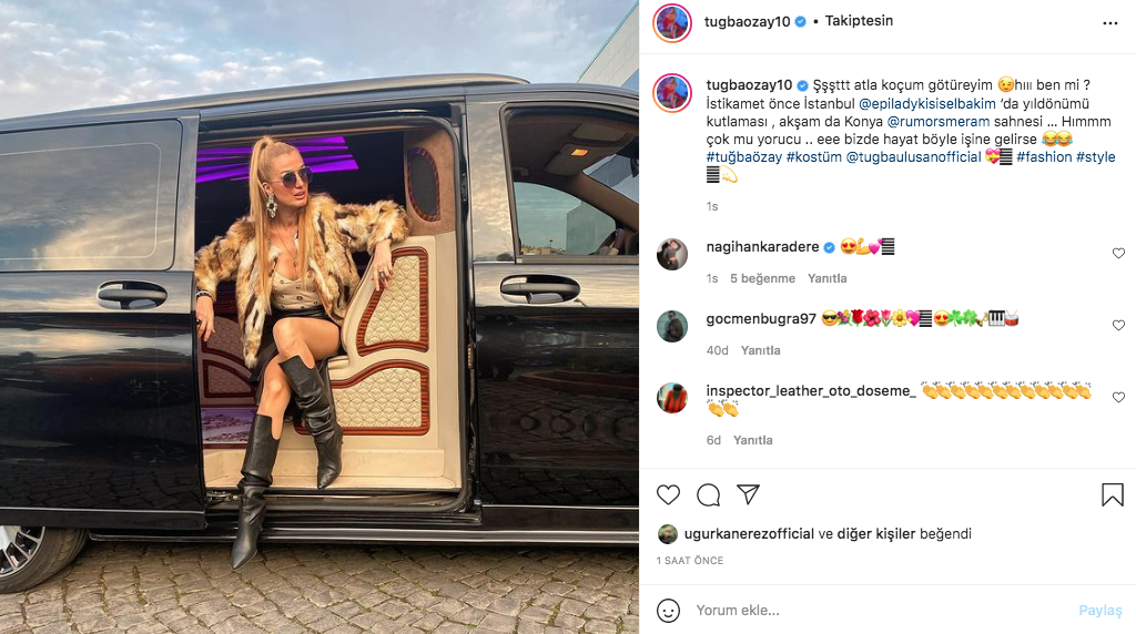 Bergüzar Korel'den minik kızı Leyla ile birlikte yeni pozlar! İşte ünlü isimlerin 5 Aralık Pazar Instagram paylaşımları 16
