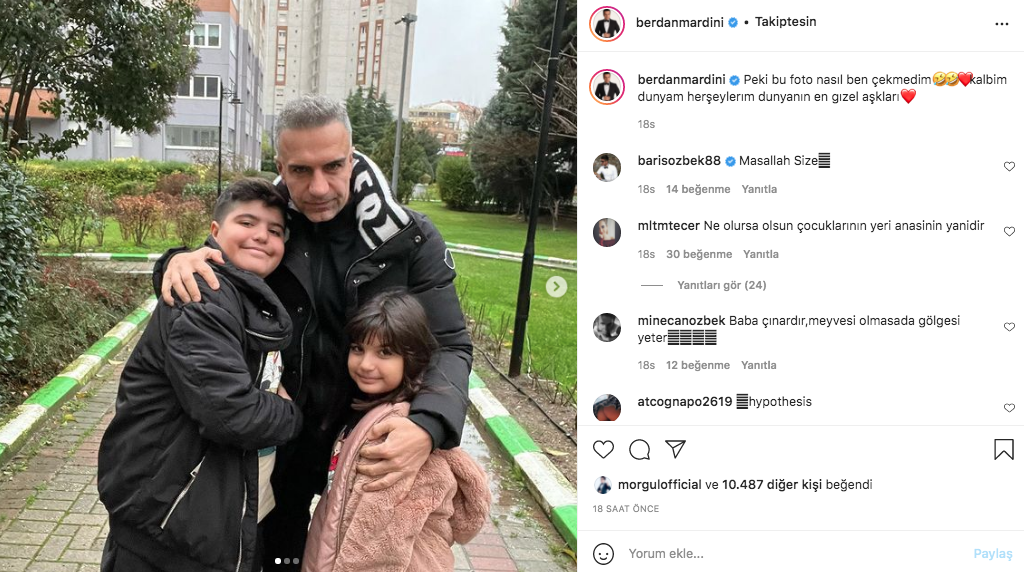 Bergüzar Korel'den minik kızı Leyla ile birlikte yeni pozlar! İşte ünlü isimlerin 5 Aralık Pazar Instagram paylaşımları 3