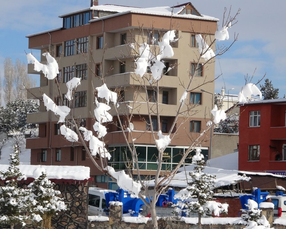 Ardahan'da kar yağışı sonrası kartpostallık görüntüler oluştu 20