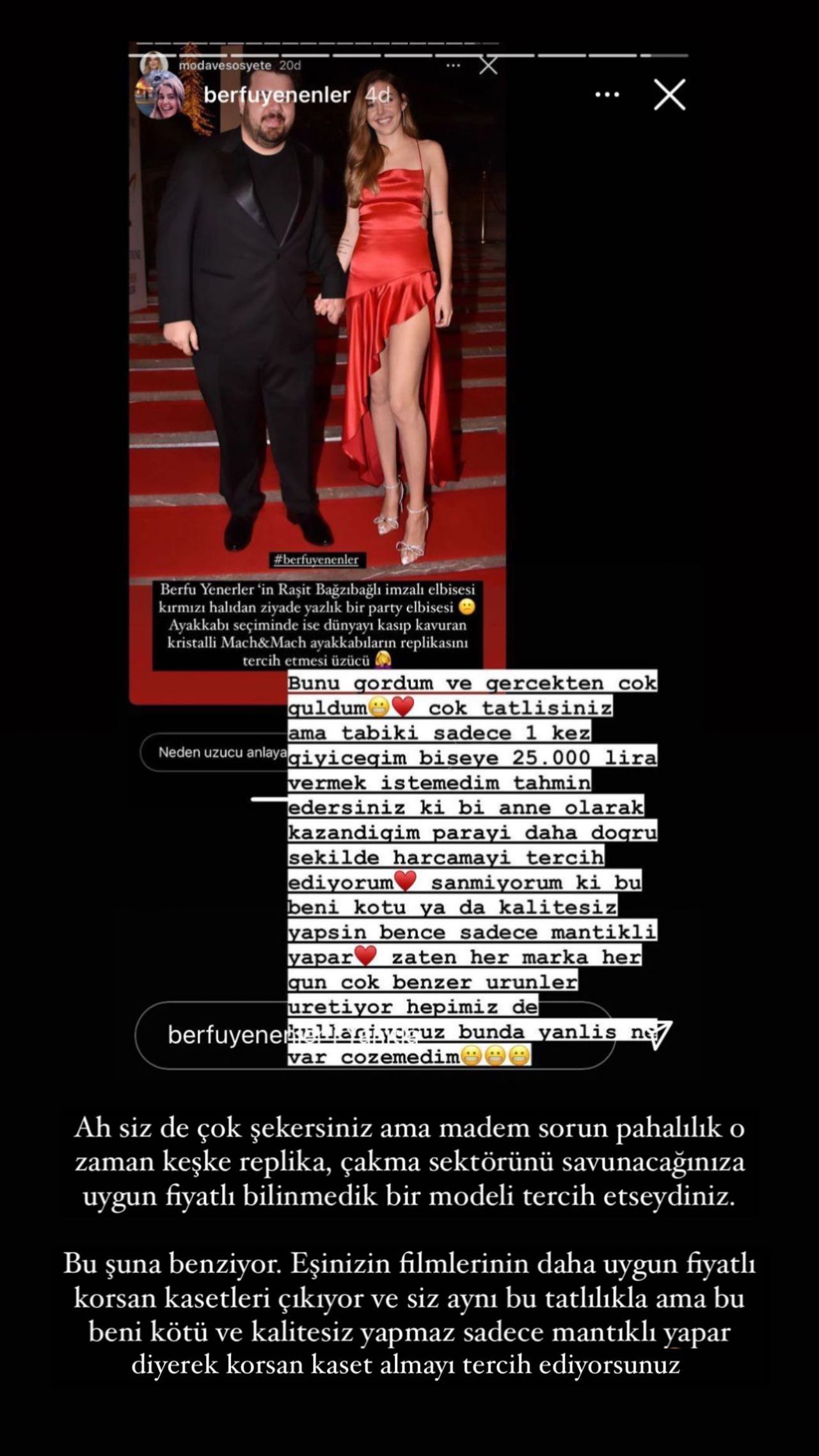 Berfu Yenenler ile Pelin Kaya birbirine girdi! Replika ayakkabıları gündem oldu 9