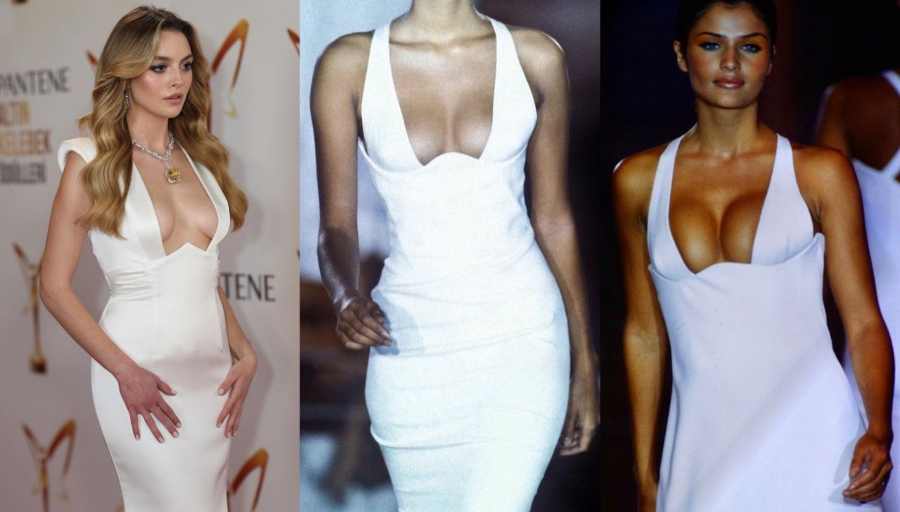 Tiffany replikası gerdanlık takan Melis Sezen'in şimdi de kıyafeti gündemde 7