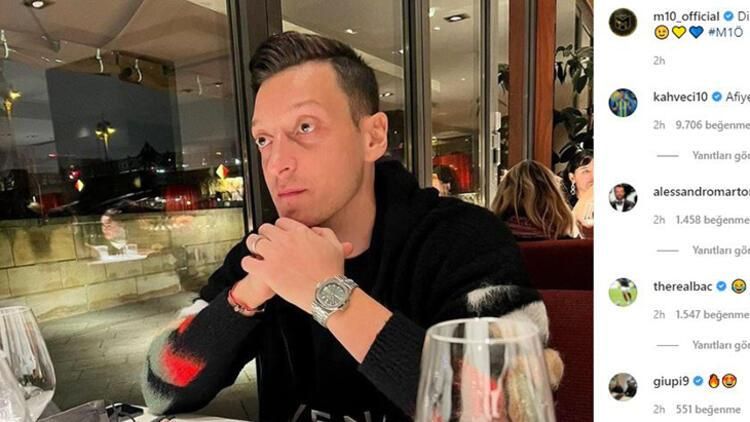 Mesut Özil'in saati FB'li 3 futbolcu değerinde! Fiyatı dudak uçuklatıyor 3