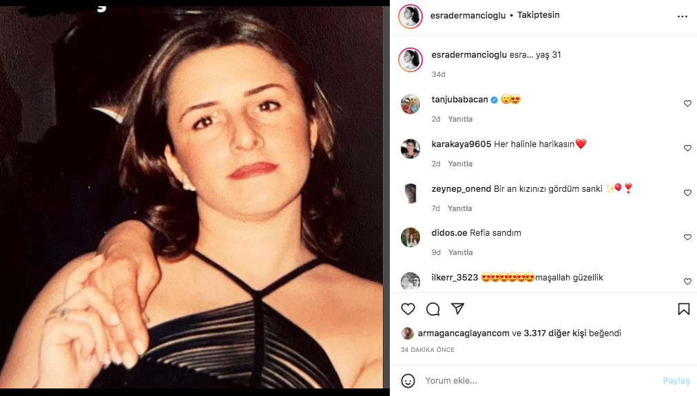 Kaderimin Oyunu dizisinin Zahide'si Esra Dermancıoğlu gençlik yıllarını paylaştı! Görenler kızı Refia zannetti 1