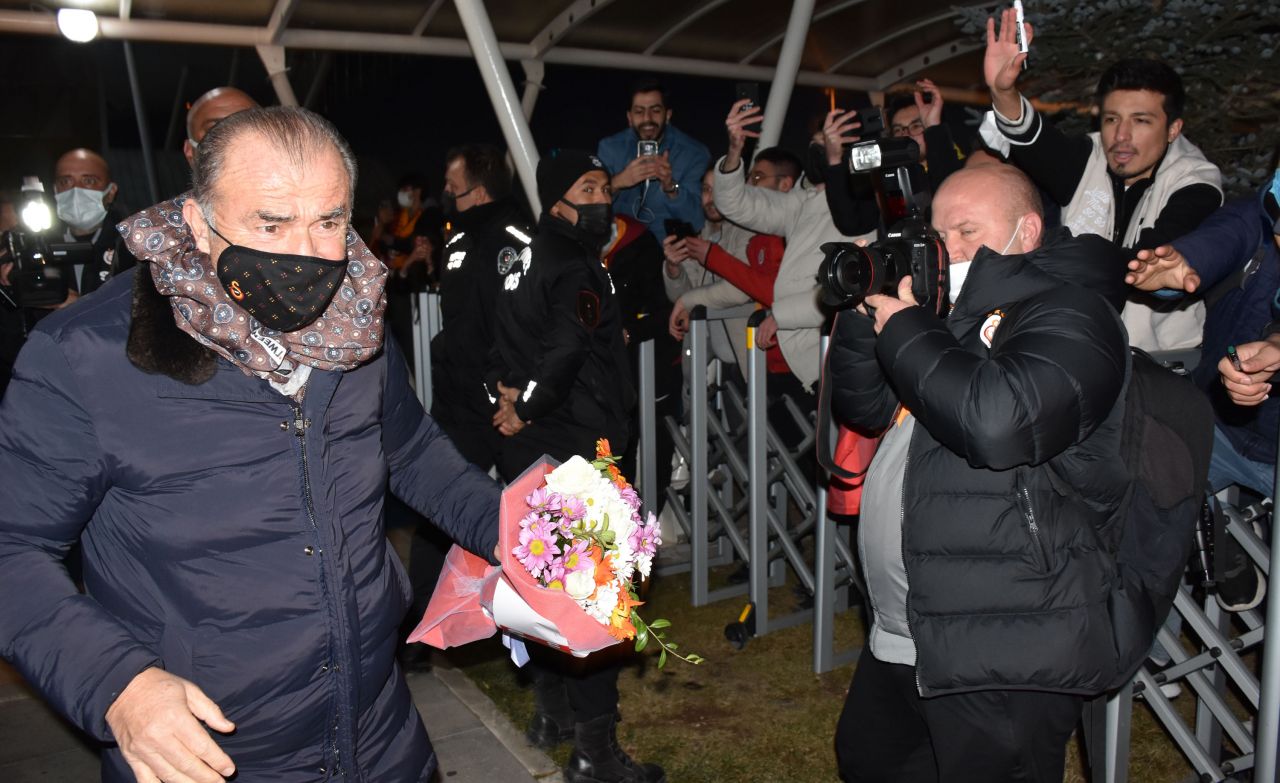 Galatasaray kafilesi Sivas'ta böyle karşılandı 4
