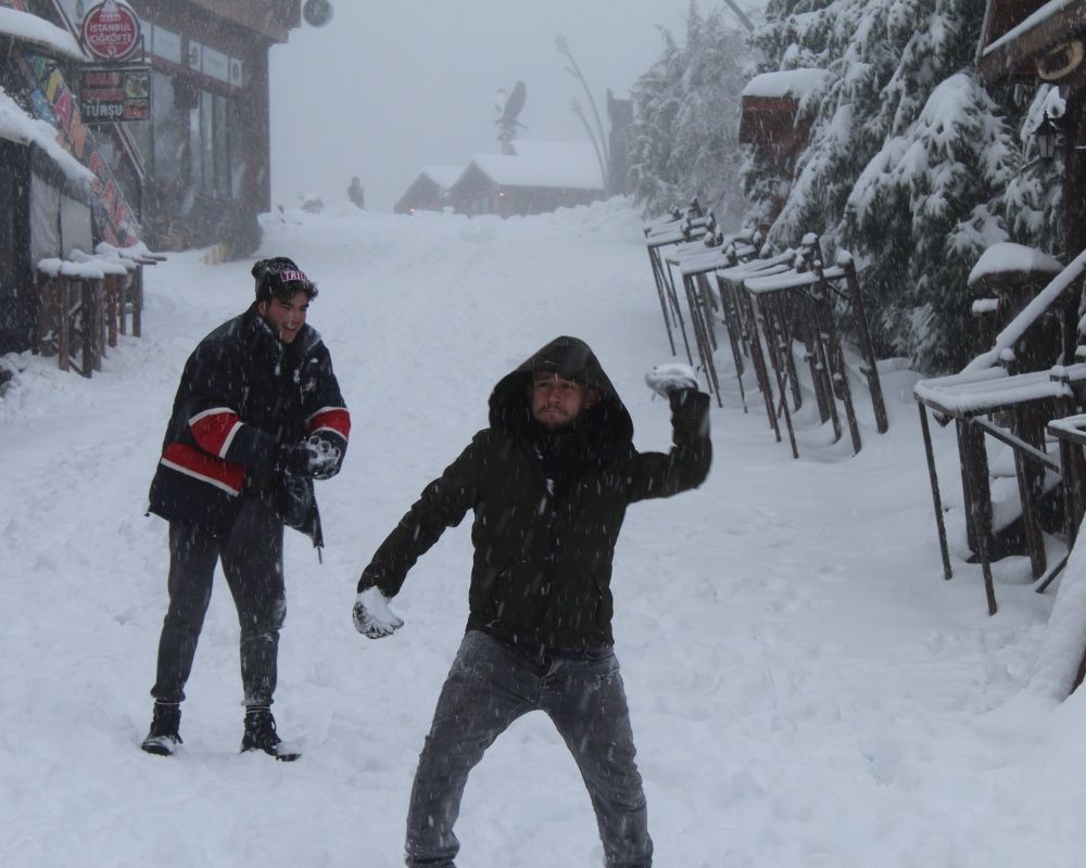 Kar kalınlığı 40 santimetreyi buldu... İşte Kartepe'den son manzaralar 3