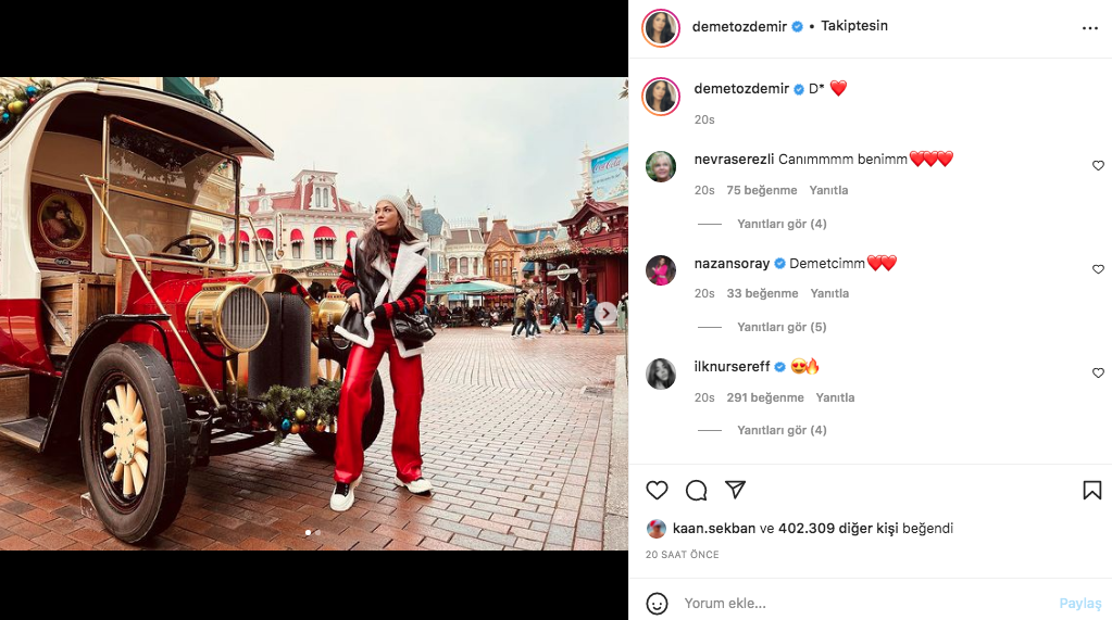 Demet Özdemir ile Oğuzhan Koç'un Paris'te aşk tatili 2