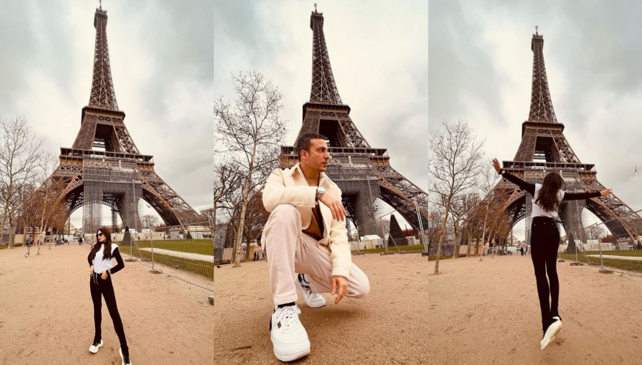 Demet Özdemir ile Oğuzhan Koç'un Paris'te aşk tatili 1