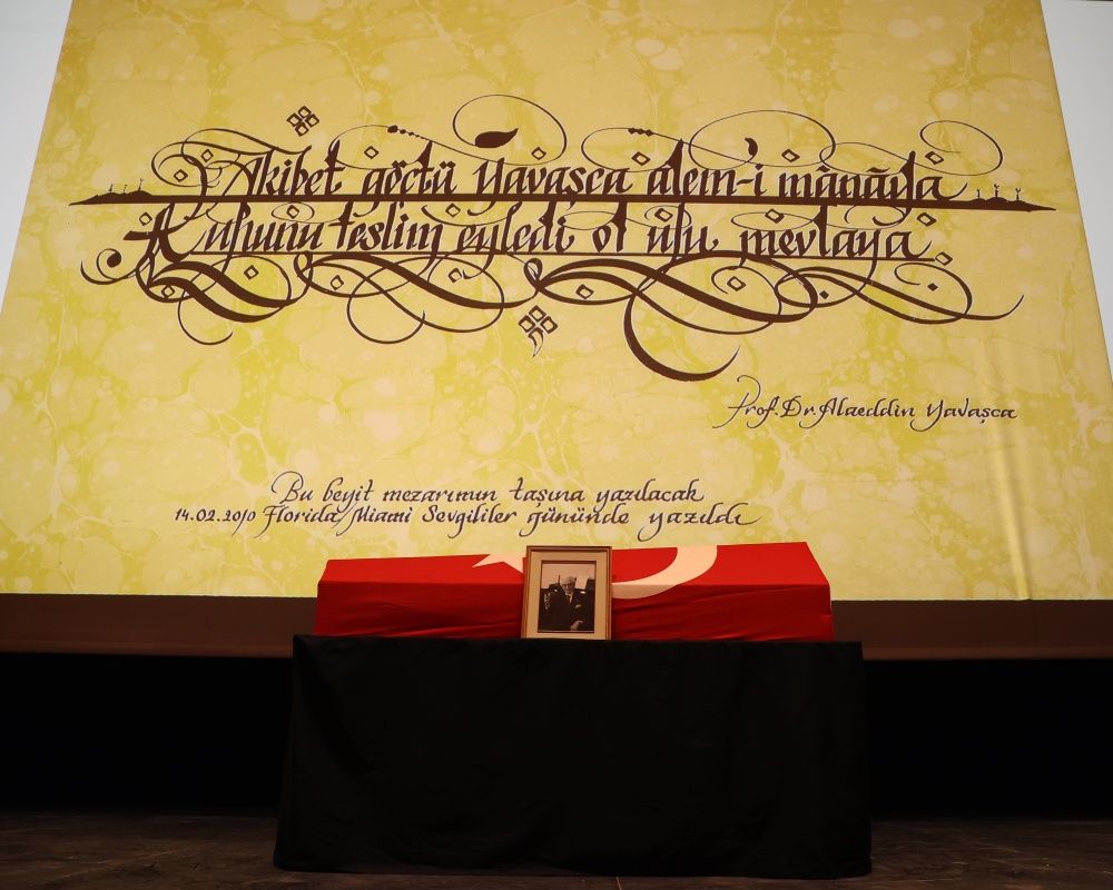 Devlet sanatçısı Prof. Dr. Alaeddin Yavaşca'ya acı veda... Gözyaşları  içinde son yolculuğuna uğurlandı 2