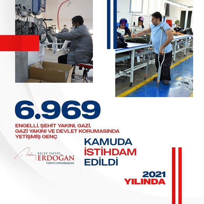 Cumhurbaşkanı Erdoğan, "2021 yılında da durmadık, yola devam dedik" sözleriyle paylaştı 3