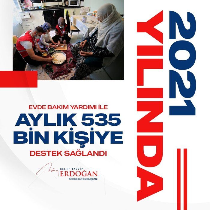 Cumhurbaşkanı Erdoğan, "2021 yılında da durmadık, yola devam dedik" sözleriyle paylaştı 4