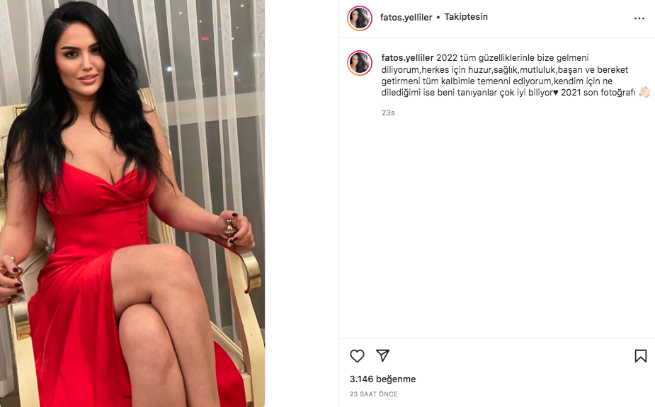 Ünlü isimlerden yılbaşı pozları... 2022'ye böyle girdiler 48