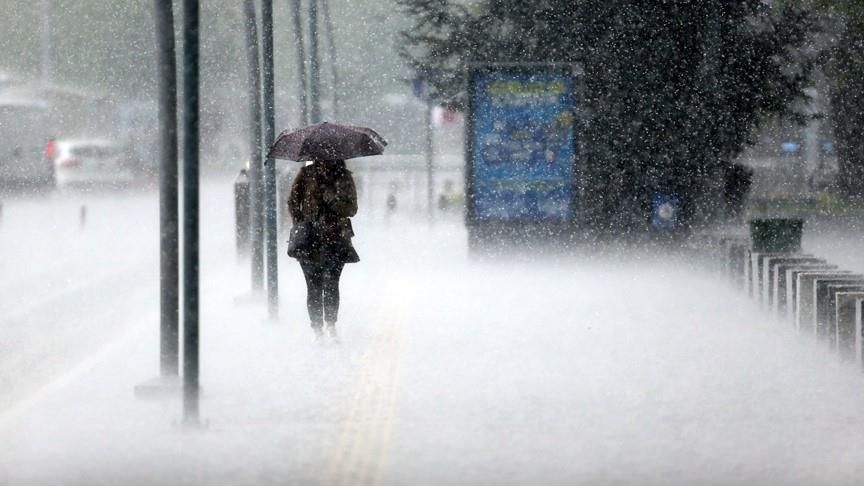 Meteoroloji'den 3 kente yağmur, 1 kente kar uyarısı! 5