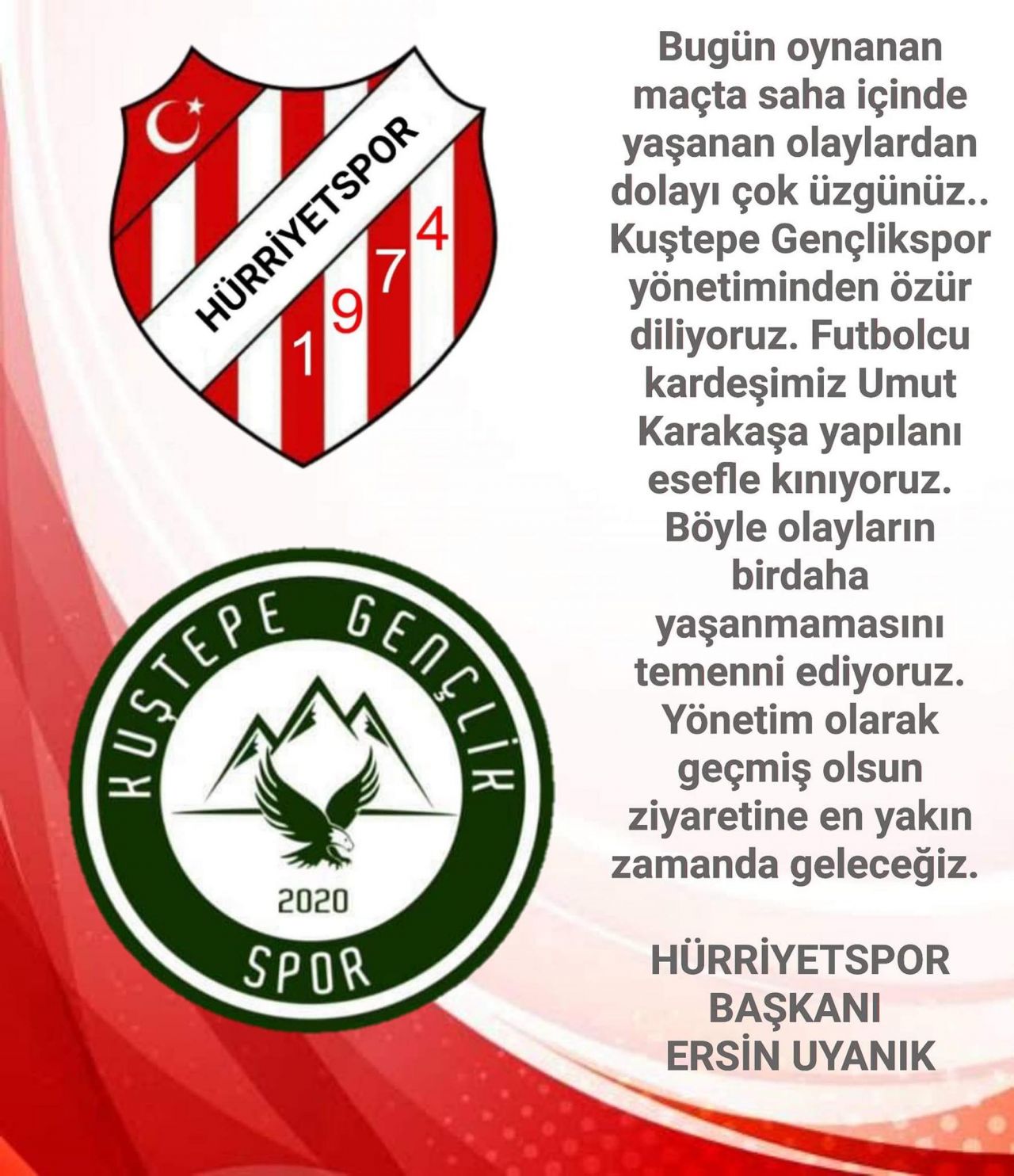 Kırmızı kart gören futbolcudan cinayete teşebbüs! Amatör futbolcu Umut Karakaş tedavi altında... 4