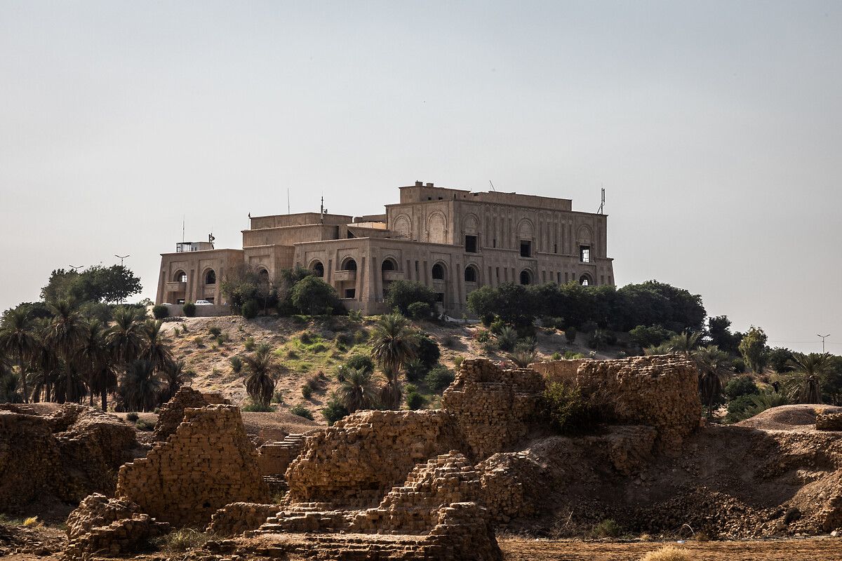 Irak'ın UNESCO Dünya Mirasları Listesi'ndeki Babil kenti güzelliğiyle hayran bırakıyor 3