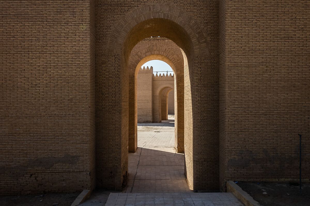 Irak'ın UNESCO Dünya Mirasları Listesi'ndeki Babil kenti güzelliğiyle hayran bırakıyor 4