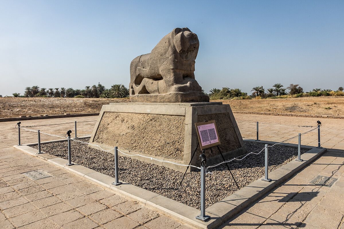 Irak'ın UNESCO Dünya Mirasları Listesi'ndeki Babil kenti güzelliğiyle hayran bırakıyor 8