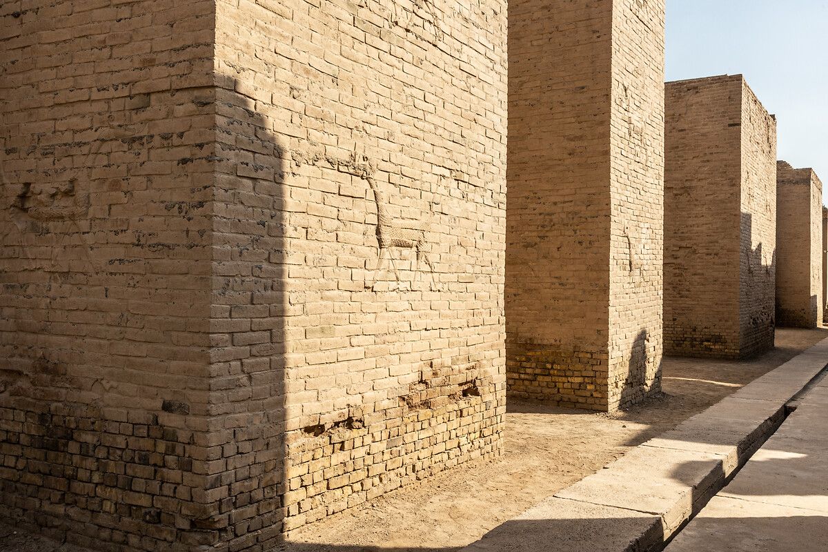Irak'ın UNESCO Dünya Mirasları Listesi'ndeki Babil kenti güzelliğiyle hayran bırakıyor 11