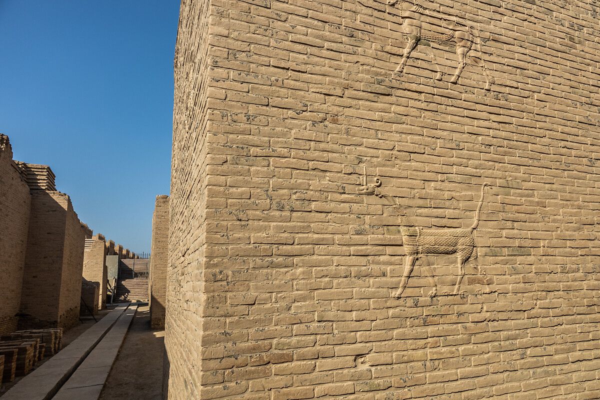 Irak'ın UNESCO Dünya Mirasları Listesi'ndeki Babil kenti güzelliğiyle hayran bırakıyor 13