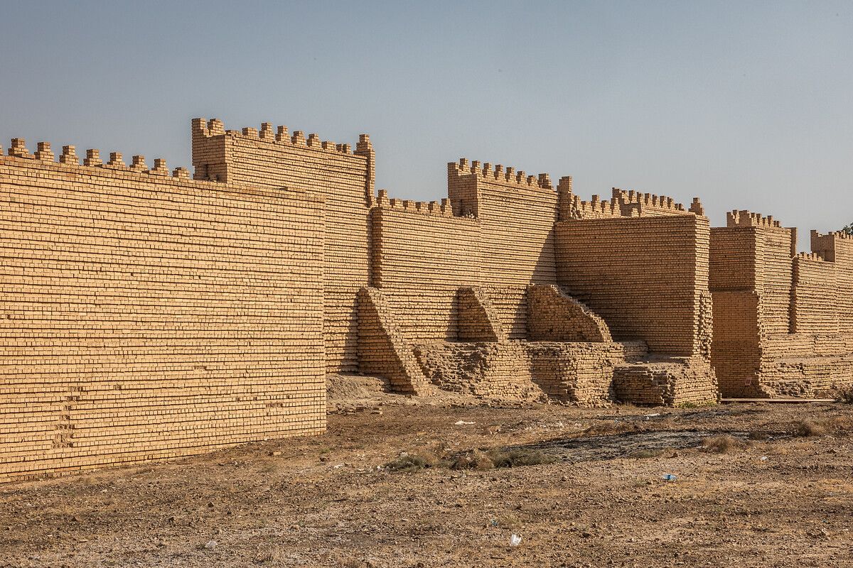 Irak'ın UNESCO Dünya Mirasları Listesi'ndeki Babil kenti güzelliğiyle hayran bırakıyor 15