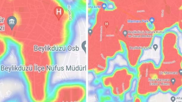 Salgında korkutan gidişat! İstanbul'da kızarmayan ilçe kalmadı... 11