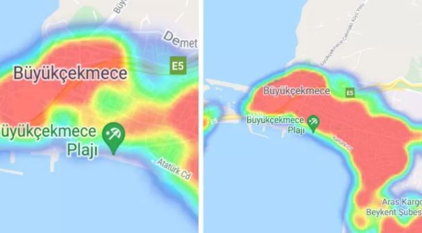 Salgında korkutan gidişat! İstanbul'da kızarmayan ilçe kalmadı... 13